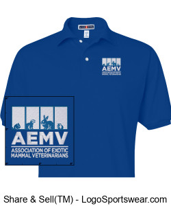 Jerzees Adult SpotShield Jersey Polo  Design Zoom